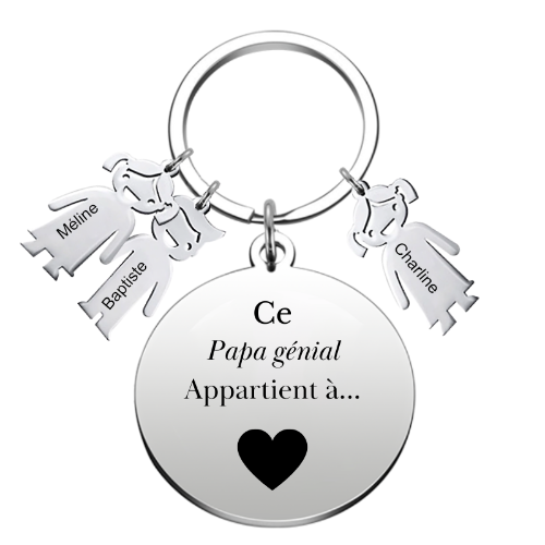 Le Porte-Clef "le meilleur des Papas"