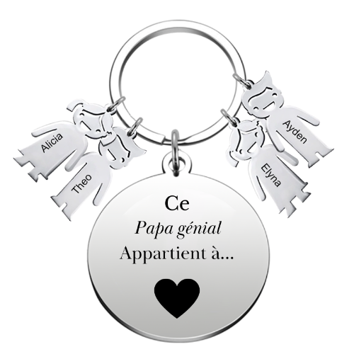 Le Porte-Clef "le meilleur des Papas"