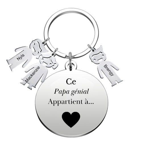 Le Porte-Clef "le meilleur des Papas"