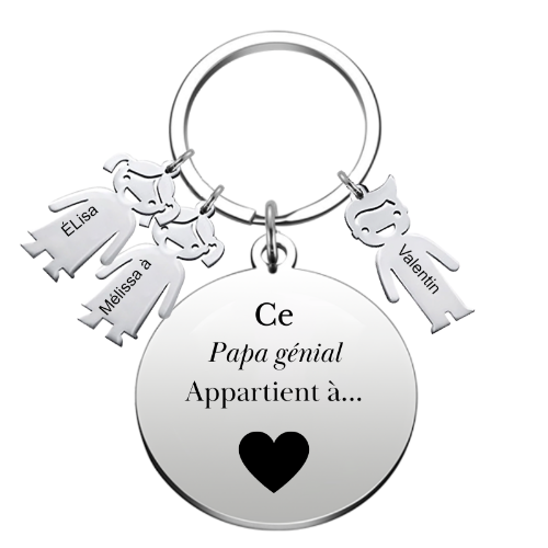 Le Porte-Clef "le meilleur des Papas"