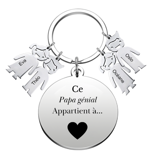 Le Porte-Clef "le meilleur des Papas"