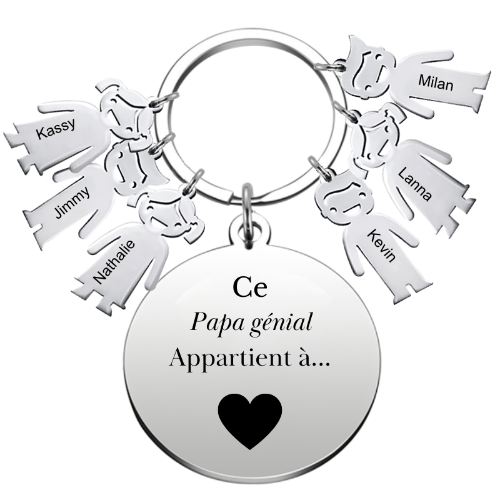 Le Porte-Clef "le meilleur des Papas"