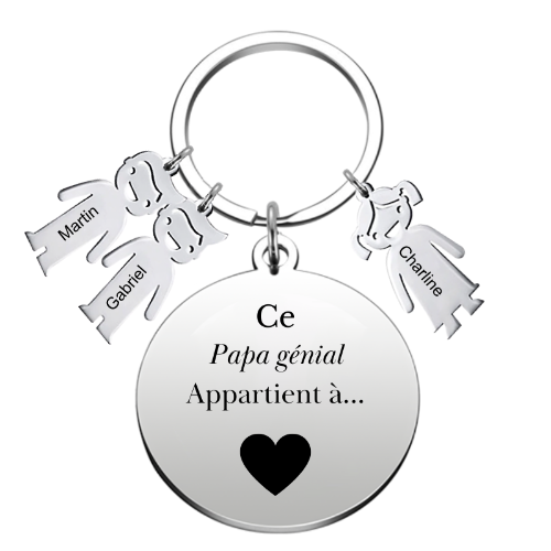 Le Porte-Clef "le meilleur des Papas"