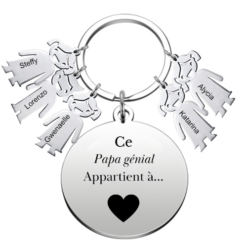 Le Porte-Clef "le meilleur des Papas"