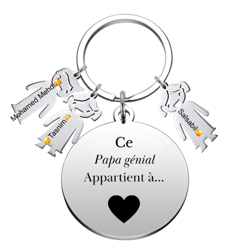 Le Porte-Clef "le meilleur des Papas"
