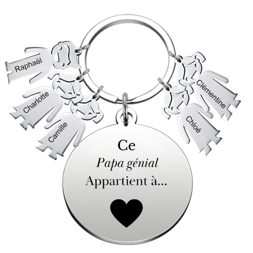 Le Porte-Clef "le meilleur des Papas"