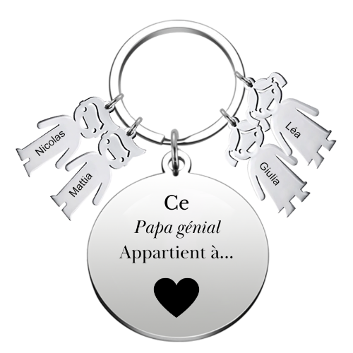 Le Porte-Clef "le meilleur des Papas"