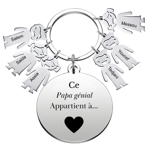 Le Porte-Clef "le meilleur des Papas"