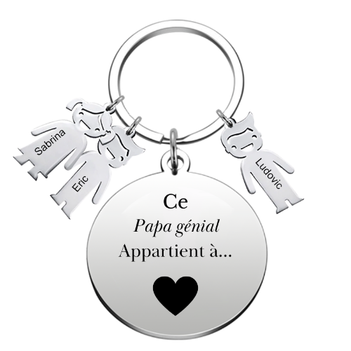 Le Porte-Clef "le meilleur des Papas"