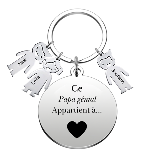 Le Porte-Clef "le meilleur des Papas"