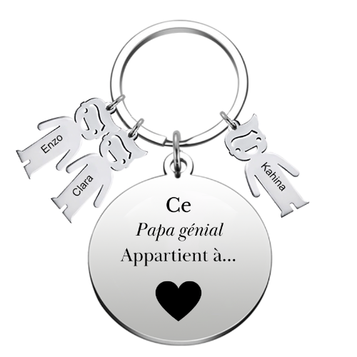 Le Porte-Clef "le meilleur des Papas"