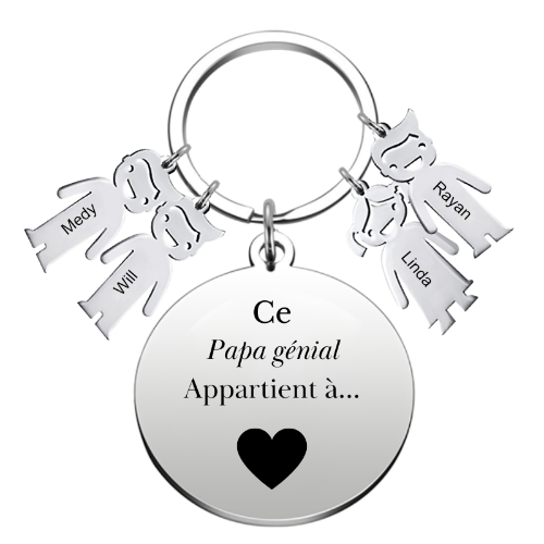 Le Porte-Clef "le meilleur des Papas"