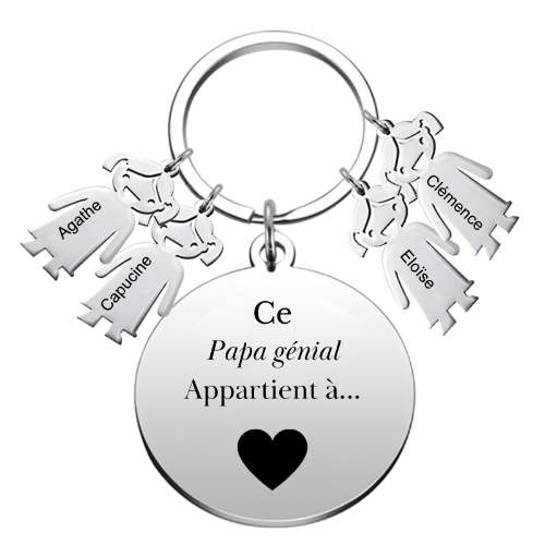 Le Porte-Clef "le meilleur des Papas"