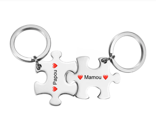 Le Porte-Clef "Ensemble pour toujours"