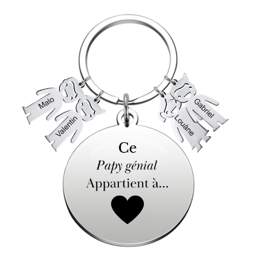 Le Porte-Clef "le meilleur des Papys"