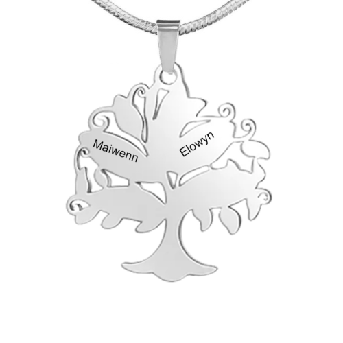 Le Collier "Arbre de Vie" - 2 à 5 prénoms
