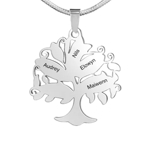 Le Collier "Arbre de Vie" - 2 à 5 prénoms