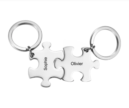 Le Porte-Clef "Ensemble pour toujours" - 2 à 6 pièces