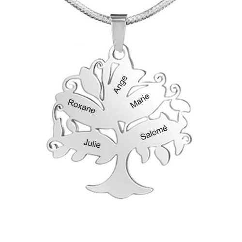 Le Collier "Arbre de Vie" - 2 à 5 prénoms