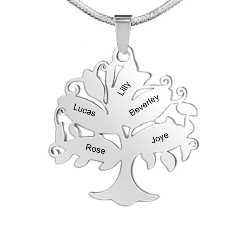 Le Collier "Arbre de Vie" - 2 à 5 prénoms
