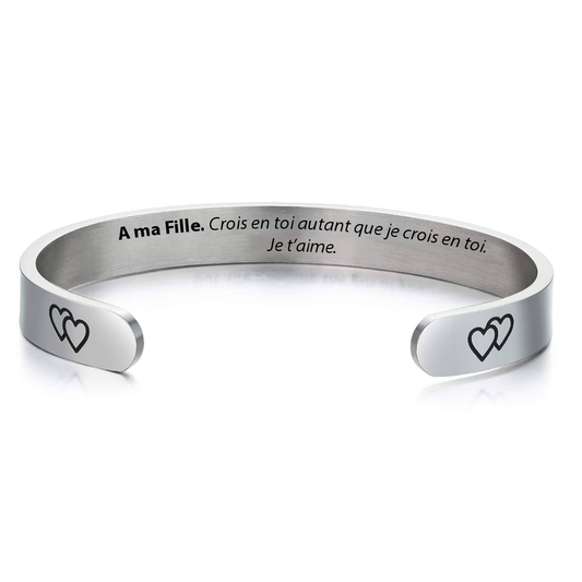 Bracelet Fille pour ma Fille Ajustable