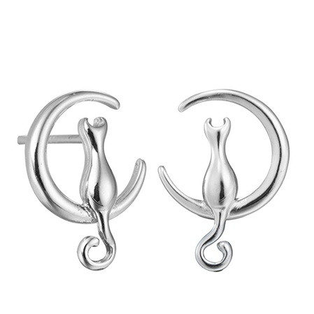 Les Boucles d Oreilles Amour de Chat